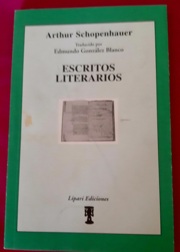 Portada del libro de Escritos literarios