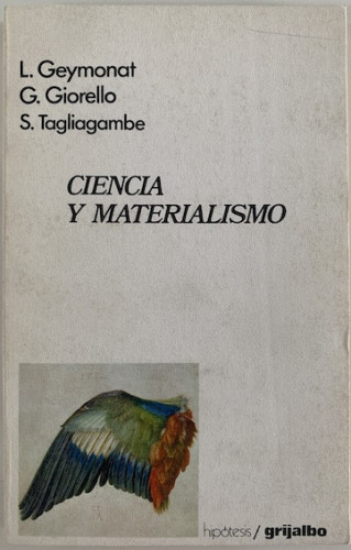 Portada del libro de CIENCIA Y MATERIALISMO