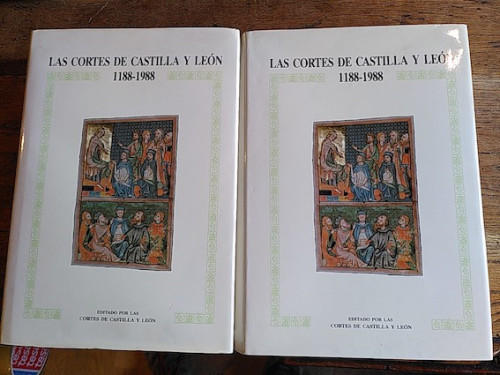 Portada del libro LAS CORTES DE CASTILLA Y LEÓN 1188-1988 (2 tomos)