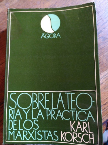 Portada del libro de SOBRE LA TEORÍA Y ORÁCTICA DE LOS MARXISTAS