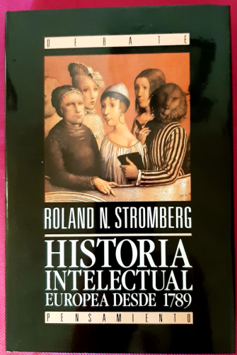 Portada del libro de Historia intelectual europea desde 1789