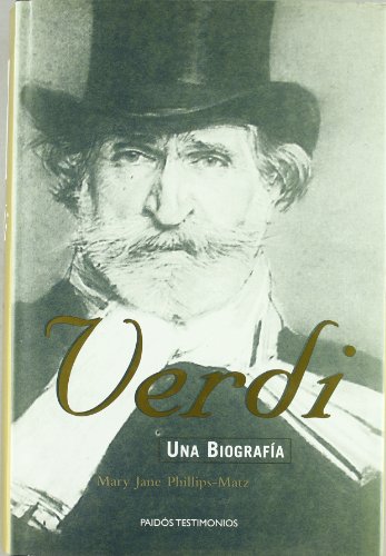 Portada del libro de Verdi. Una Biografía 