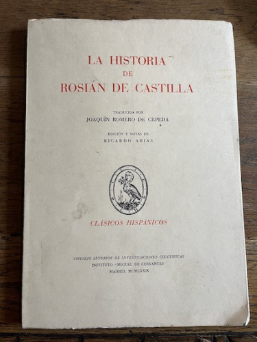 Portada del libro LA HISTORIA DE ROSIÁN DE CASTILLA
