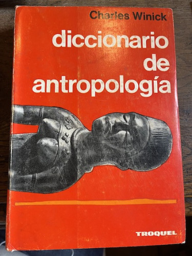 Portada del libro de DICCIONARIO DE ANTROPOLOGÍA 