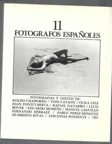 Portada del libro de 11 FOTOGRAFOS ESPAÑOLES