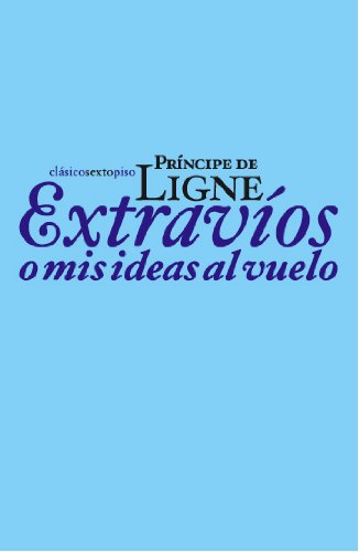 Portada del libro de Extravíos o mis ideas al vuelo