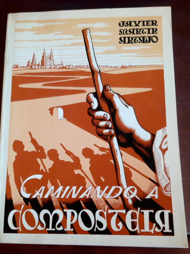Portada del libro de Caminando a Compostela