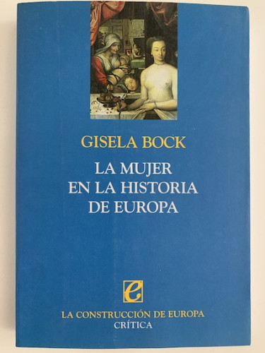 Portada del libro de LA MUJER EN LA HISTORIA DE EUROPA