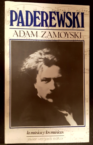 Portada del libro de Paderewski