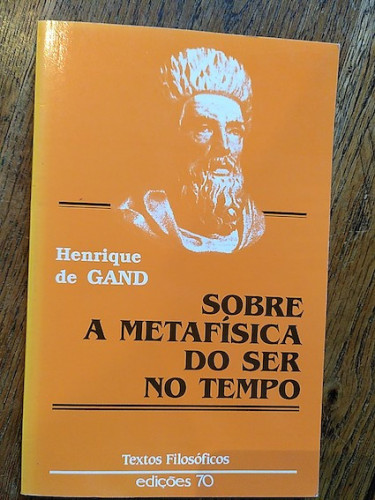 Portada del libro de Sobre a metafísica do ser no tempo