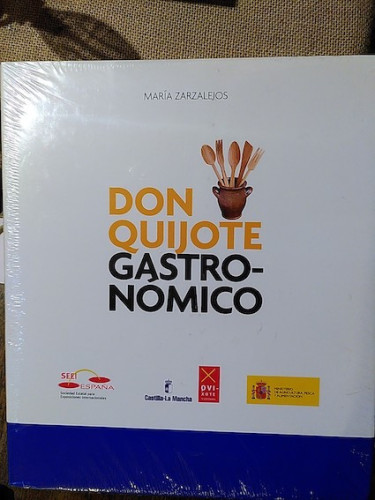 Portada del libro de DON QUIJOTE GASTRONÓMICO