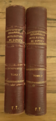 Portada del libro de HISTORIA DEL DESARROLLO INTELECTUAL DE EUROPA