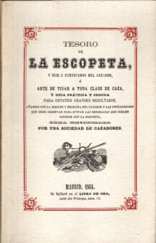 Portada del libro de Tesoro de la escopeta