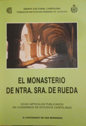 Portada del libro de El monasterio de Ntra. Sra. de Rueda 