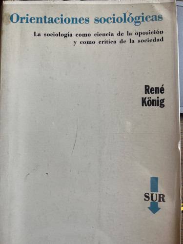 Portada del libro de ORIENTACIONES SOCIOLÓGICAS