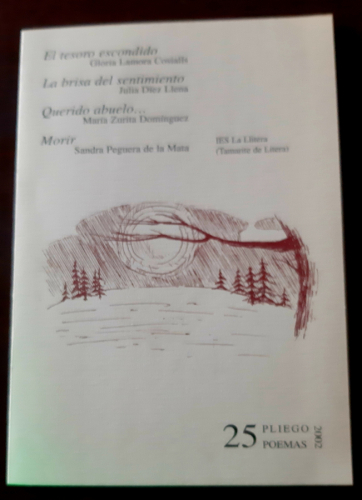 Portada del libro de PLIEGOS LITERARIO ARAGONESES: 1. El tesoro escondido 2. La brisa del sentimiento. 3. Querido abuelo....