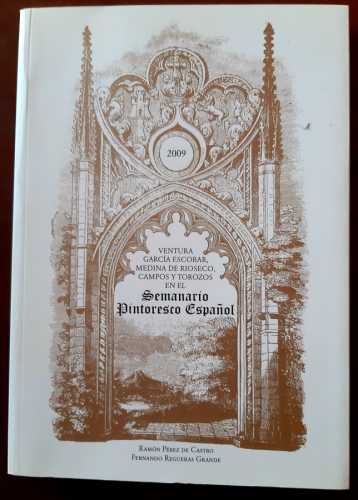Portada del libro de Ventura García Escobar, Medina de Rioseco, Campos y Torozos en el Semanario Pintoresco Español
