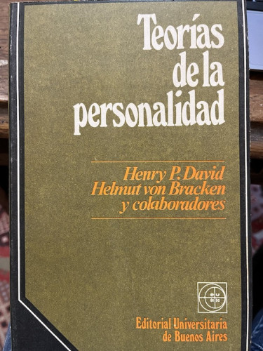 Portada del libro de TEORÍAS DE LA PERSONALIDAD 