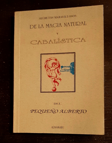 Portada del libro de DE LA MAGIA NATURAL Y CABALÍSTICA. Facsímil de la de 1842
