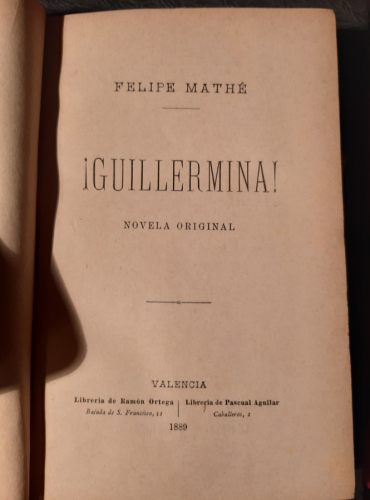Portada del libro de ¡GUILLERMINA!