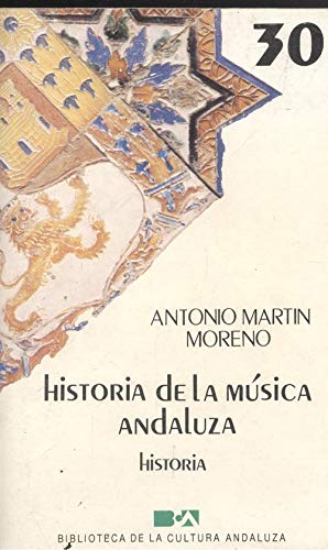 Portada del libro de Historia de la música andaluza