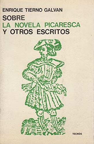 Portada del libro de Sobre la novela picaresca y otros escritos
