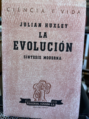 Portada del libro de LA EVOLUCIÓN.SÍNTESIS MODERNA.