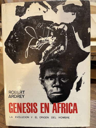 Portada del libro de GÉNESIS EN ÁFRICA LA EVOLUCIÓN Y EL ORIGEN DEL HOMBRE