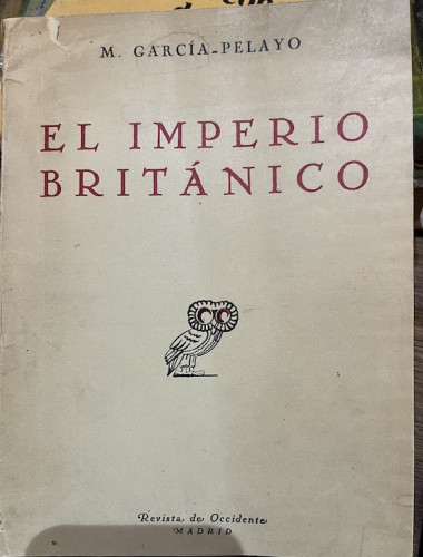 Portada del libro de EL IMPERIO BRITÁNICO