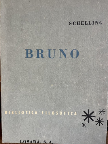 Portada del libro de BRUNO