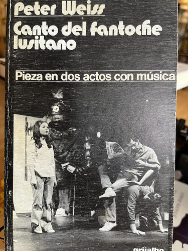 Portada del libro de CANTO DEL FANTOCHE LUSITANO 