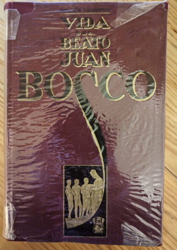 Portada del libro de Vida del beato Juan Bosco