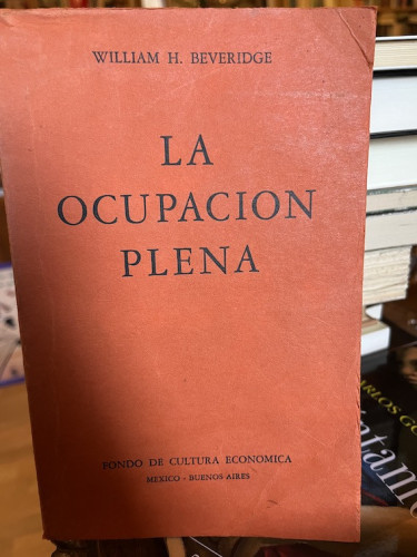 Portada del libro de LA OCUPACIÓN PLENA