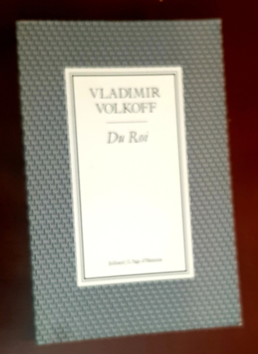 Portada del libro de Du roi