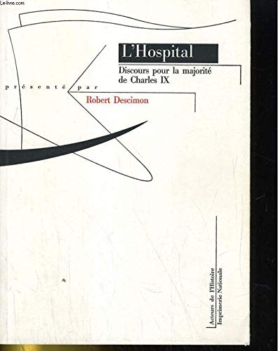 Portada del libro de Discours pour la majorité de Charles IX. et trois autres discours
