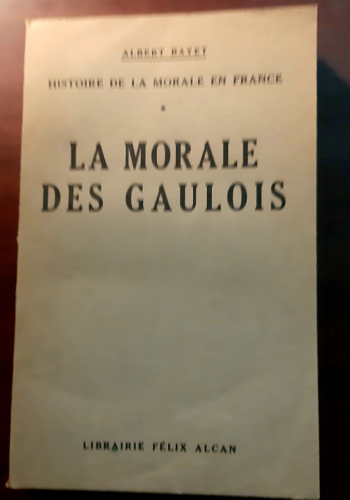 Portada del libro de Histoire De La Morale En France. La morale des gaulois