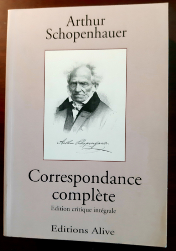Portada del libro Correspondance complète. Edition critique intégrale établie par Arthur HÜbscher. Traduction de Christian...