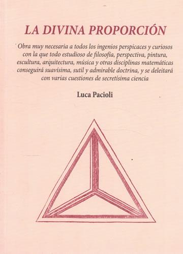 Portada del libro de La divina proporción