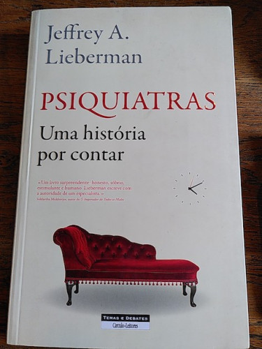 Portada del libro de PSIQUIATRAS. Uma história por contar (portugués)
