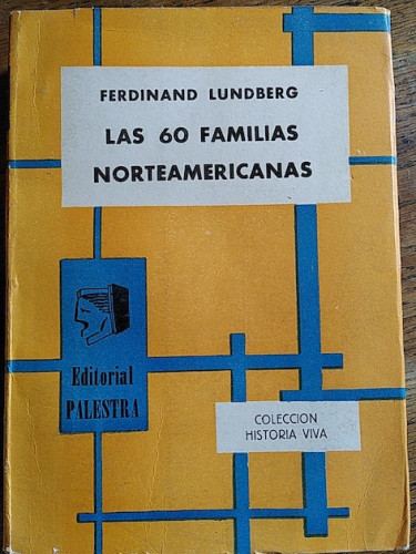 Portada del libro de LAS 60 FAMILIAS NORTEAMERICANAS