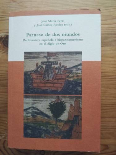 Portada del libro de PARNASO DE DOS MUNDOS.