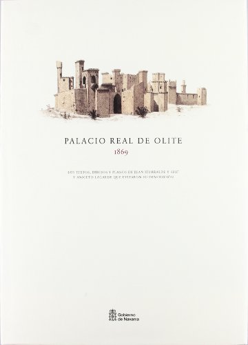 Portada del libro Palacio real de Olite. 1869