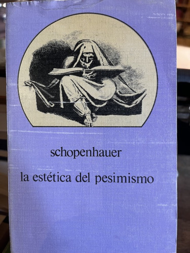 Portada del libro de LA ESTÉTICA DEL PESIMISMO 