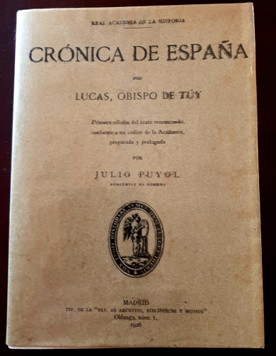 Portada del libro Crónica de España