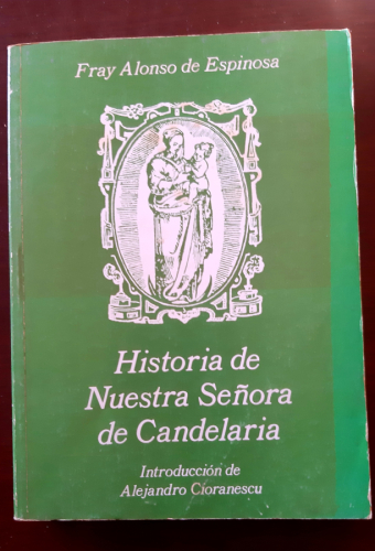 Portada del libro Historia de Nuestra Señora de Candelaria