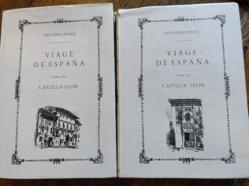 Portada del libro VIAGE DE ESPAÑA: CASTILLA Y LEON (2 tomos): TOMO XI - TOMO XII 