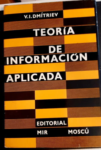Portada del libro de TEORIA DE INFORMACIÓN APLICADA 