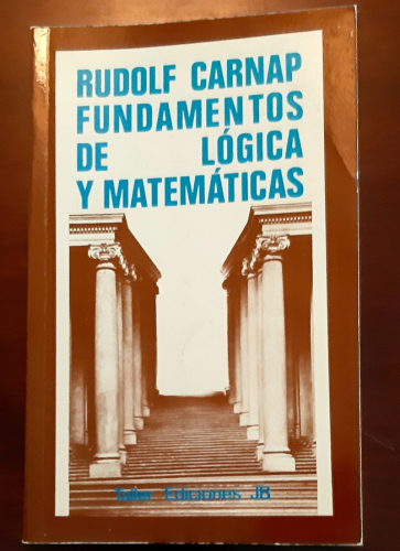 Portada del libro fundamentos de lógica y matemáticas 