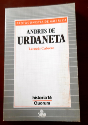 Portada del libro Andrés de Urdaneta