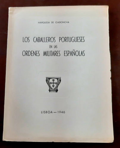Portada del libro Los caballeros portugueses en las órdenes militares españolas
